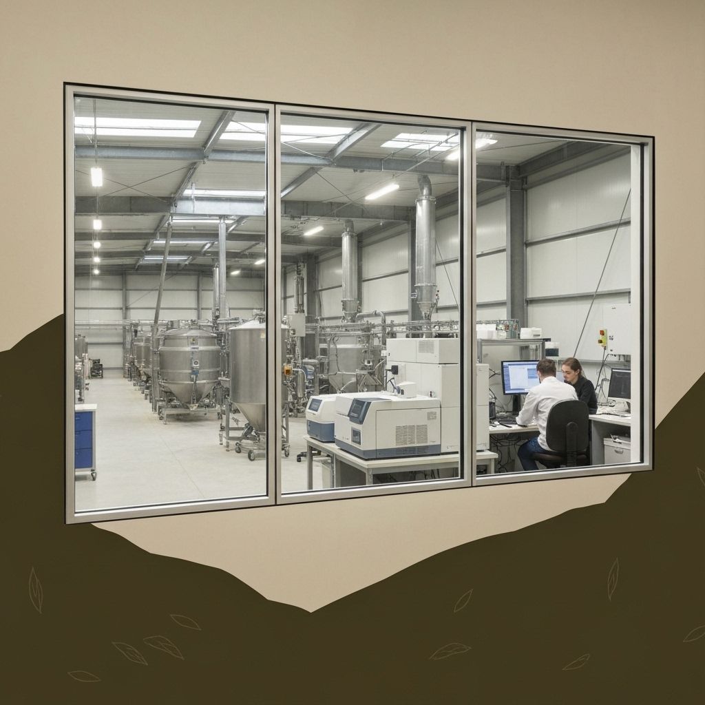 Modern feed storage facility